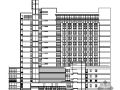 上海某医院住院楼建筑方案初步图