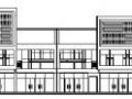 某家园二层商业楼建筑方案图