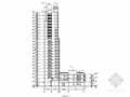 [浙江]24层带三层裙房商住楼结构施工图（含建筑图）