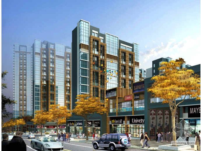 [大连]北京街某公园及住宅区总体规划及建筑景观设计分析