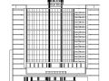 某局部十四层大型商务综合楼建筑施工图