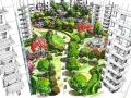 [江苏]湖畔型花园住宅小区景观设计方案