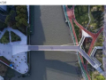 上海日晖港步行桥设计，美伦美奂！