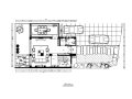 [福建]建欧现代风格别墅设计CAD施工图（含效果图）