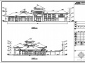 某中式复古办公楼建筑结构图