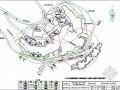 [北京]会议中心客房及附属设施施工现场平面布置图（基础 结构 装修）