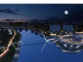 “跨浏阳河人行景观桥项目”入围方案欣赏