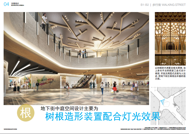 [深圳]知名商业购物中心室内设计方案(含效果图)