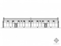 某中央储备粮直属库21米跨散装平房仓建筑施工图
