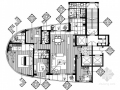 [福州]高层豪宅区现代时尚三居室样板间CAD装修施工图