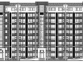 [威海市]某经济开放区内住宅花园小区二期八层住宅楼建筑施工套图（带地下车库及效果图）