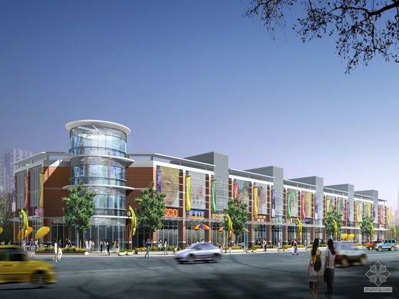 某商业街建筑概念方案设计