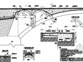 休宁县某30m石拱桥设计图