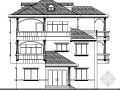 某三层别墅建筑结构方案图