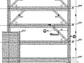 框架核心筒办公楼钢斜撑节点构造详图