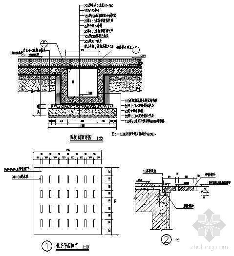 [分享]泵坑做法详图施工图资料下载