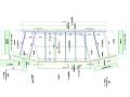 箱涵深基坑拉森钢板桩加两道钢管支撑支护施工图