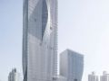BIG设计的深圳国际能源大厦，由远及近看“折纸”立面