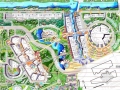 [江苏]城市滨水休闲购物商业区公园景观规划设计方案