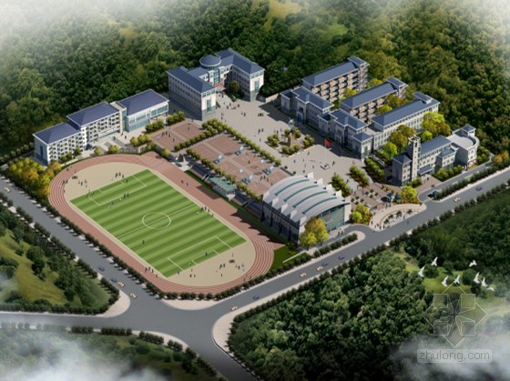 [中方县]某实验学校概念方案