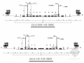 城市主干路双侧对称照明工程设计套图（29张）
