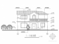 两层钢结构骨架别墅建筑结构全套图