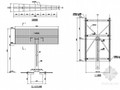 某广告牌结构设计图