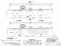 [辽宁]35米跨径连续箱梁通用图112张（4套不同斜交 26米分离式路基）