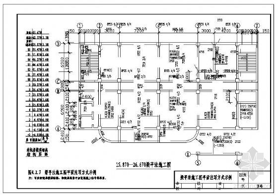 [节点详图]梁平法施工图制图规则