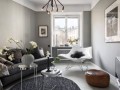 舒适的斯堪的纳维亚风小公寓设计，小空间里照样很迷人与优雅