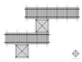 花架连四角凉亭节点施工图