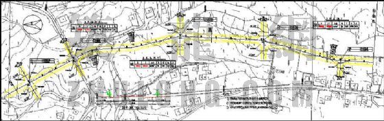 [分享]道路标线施工图纸资料下载