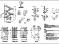 某室外钢楼梯构造详图