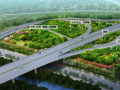 [湖北]5大类型城市滨水森林立交匝道绿化提升景观设计方案（18个立交设计方案）
