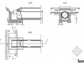 铪圆管涵边沟跌水井洞口节点详图设计