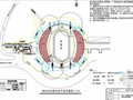 体育馆工程施工平面布置图（土方、主体、钢结构）