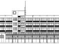 某四层中学综合教学楼建筑方案图