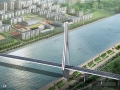 [广东]主跨338m单塔双索面混合梁斜拉桥技术设计108张（含方案比选）