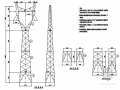 110kV直线铁塔结构施工图