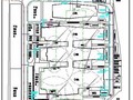 [广东]国际会议中心工程施工现场平面布置图（CAD格式）