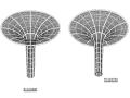 喇叭花钢结构工程设计图纸