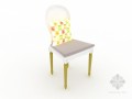 美式椅子3d模型下载
