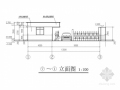 砌体结构安置房小区大门结构施工图（含建筑图）