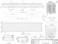 [贵州]铁路重力式路肩桩基托梁挡土墙托梁结构设计图