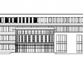 无锡惠山某学校规划区图书馆建筑结构方案图