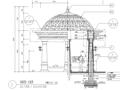 特色欧式风格亭子详图设计（钢筋混凝土结构）