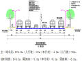 [重庆]路幅宽30米生态工业园道路工程施工图设计91张CAD（含给排水，电气照明）