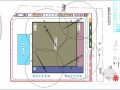 [天津]图书馆工程施工现场平面布置图（7页）