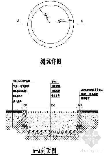 树坑详图