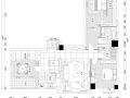 [武汉]现代都市两居室装修CAD施工图（含效果图）